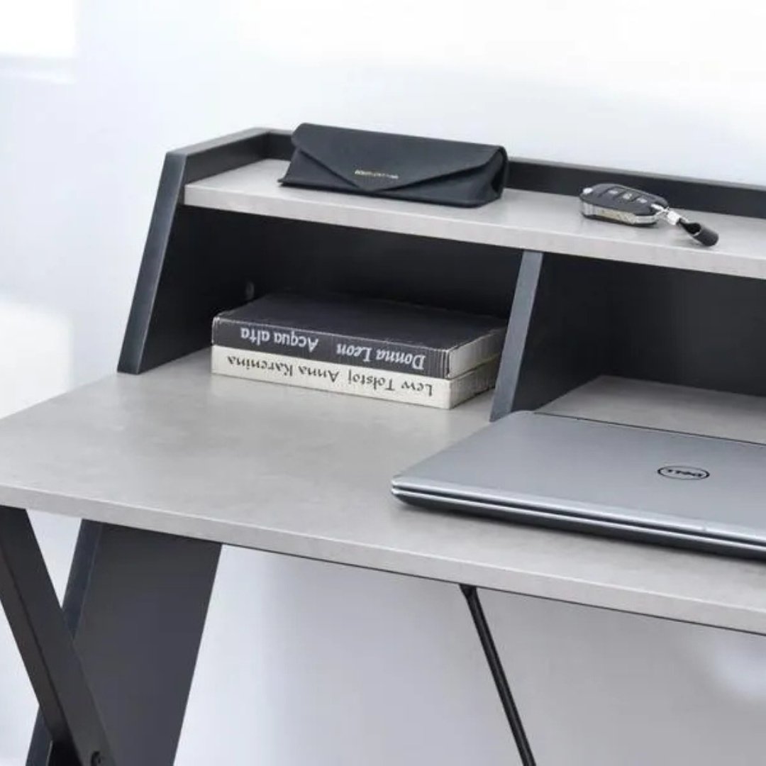 Escritorio Smart Space 1916 Para Oficina Con Extensión 100 x 56 x 90 cm - Image 7