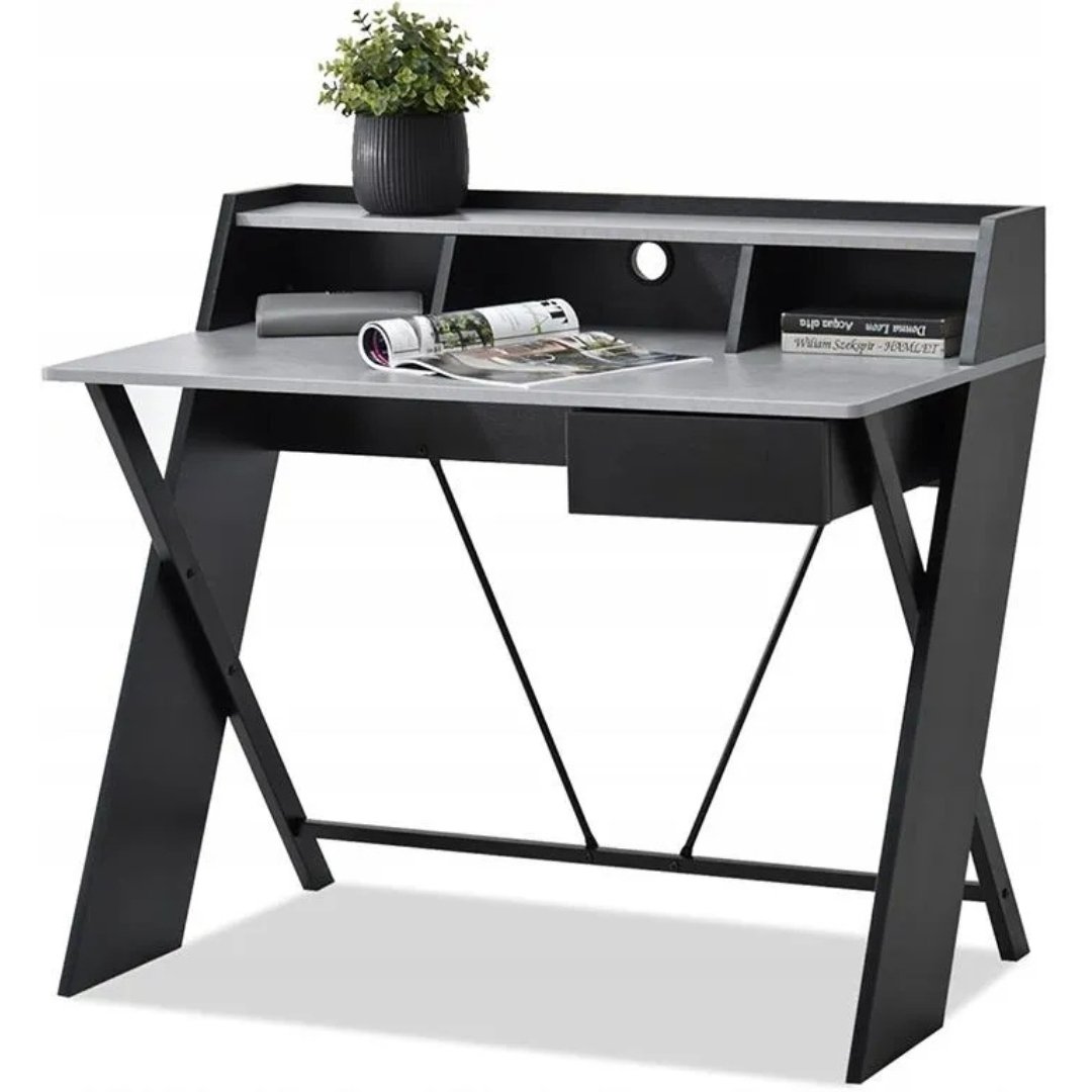 Escritorio Smart Space 1916 Para Oficina Con Extensión 100 x 56 x 90 cm - Image 5