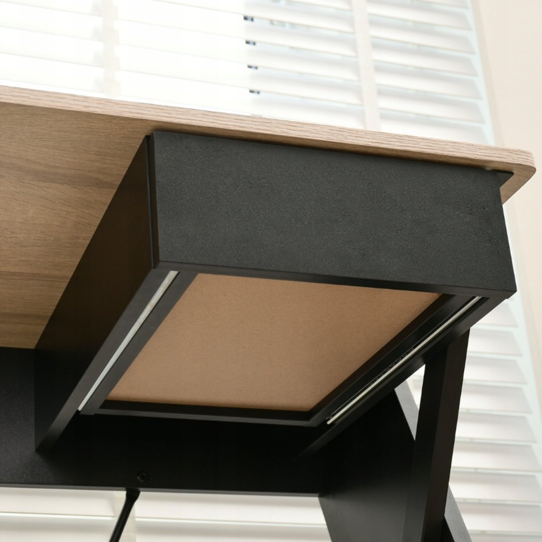 Escritorio Smart Space 1916 Para Oficina Con Extensión 100 x 56 x 90 cm - Image 8