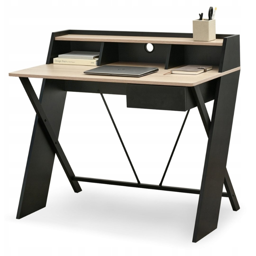 Escritorio Smart Space 1916 Para Oficina Con Extensión 100 x 56 x 90 cm - Image 2